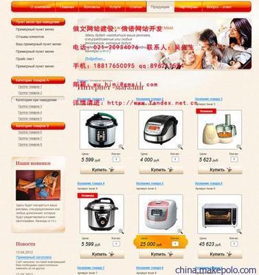 專業承建俄語電子商務網站，打造烏魯木齊企業通向俄羅斯市場的橋梁