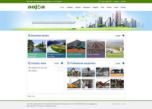 上海傲江實業 專業中英文網站設計，引領企業全球化